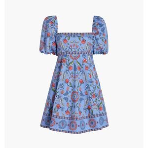 Hill House Home 'The Matilda' Blue Cotton Mini Dress Size XXL - NWT